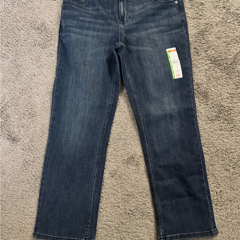 Wonder Nation Blue Straight-Leg Jeans